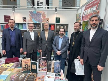 حضور ایران در نمایشگاه بینالمللی کتاب ادبیات تفکری مسکو