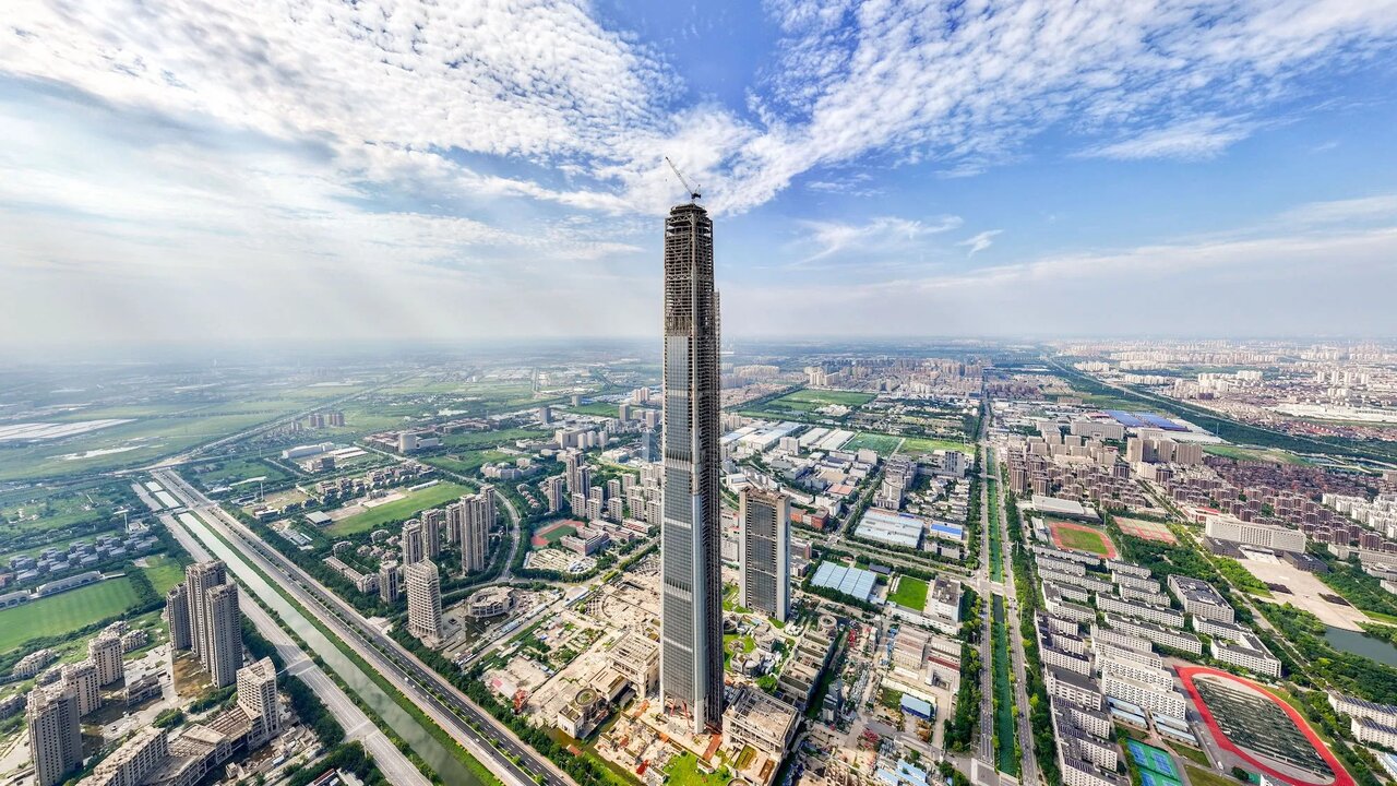 رکوردشکنی دوباره چین/ ساخت آسمانخراش ۶۰۰ متری از سر گرفته شد