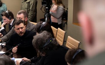 زلنسکی مدعی اسارت ۲ تبعه چینی در میدان جنگ شد