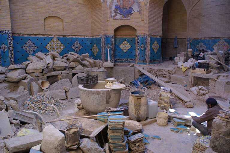 زیبایی حمام «شاهزاده‌ها» در بازار تاریخی «نصف‌جهان» به روایت «تصویر»