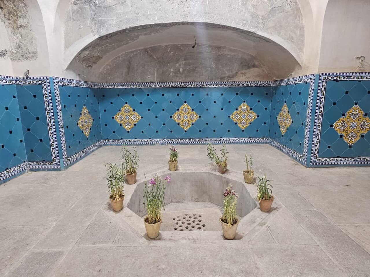 زیبایی حمام «شاهزاده‌ها» در بازار تاریخی «نصف‌جهان» به روایت «تصویر»