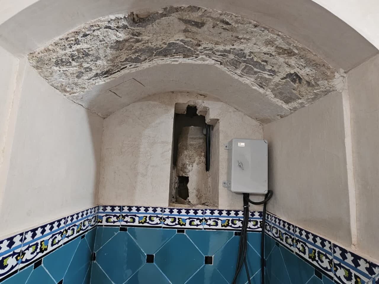 زیبایی حمام «شاهزاده‌ها» در بازار تاریخی «نصف‌جهان» به روایت «تصویر»