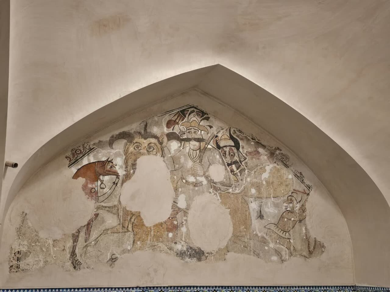 زیبایی حمام «شاهزاده‌ها» در بازار تاریخی «نصف‌جهان» به روایت «تصویر»