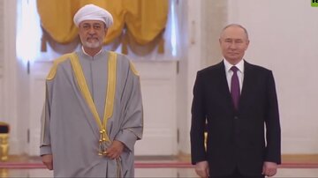 سران روسیه و عمان بر خروج اسرائیل از اراضی اشغالی فلسطین تأکید کردند