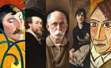 «سلفی»؛ از کمال الملک و ون گوگ تا رامبراند و سالوادور دالی