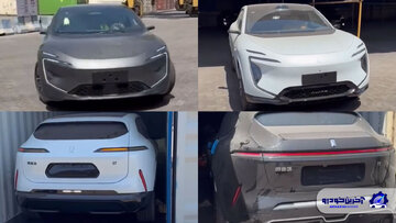 شاسی بلند لوکس طراح ایرانی در سه مدل به ایران رسید/ این خودروی وارداتی آینه بغل ندارد! /عکس