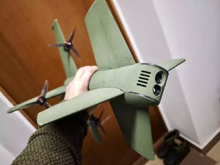 شاهین روسیه، پهپادها را شکار میکند