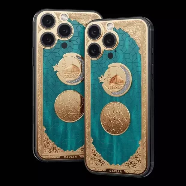 طراحی آیفونهای لوکس با نمادهای مذهبی / عکس