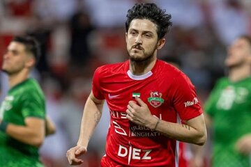 عکس | قاب عاشقانه سردار آزمون در امارات