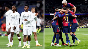 عکس| ۶ فینال لالیگایی رئال مادرید و بارسلونا