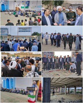 مسئولان شهرستان اندیمشک پای کار حل مشکلات مردم و طرح محله اسلامی