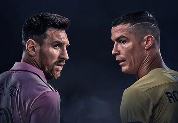 مسی ۲۰ سال از رونالدو جلوتر است