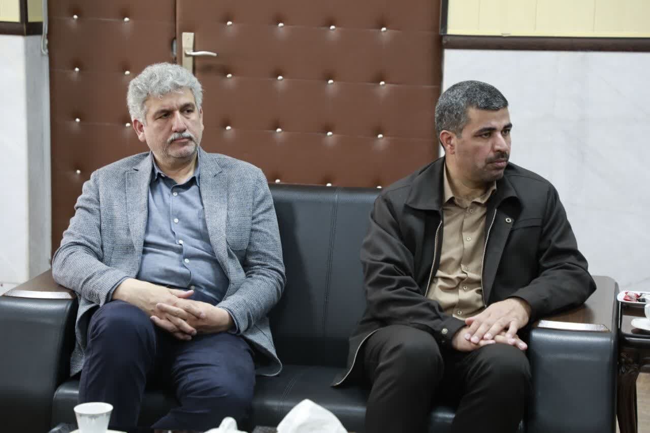 نشست مدیرعامل چادرملو با سرپرست فرمانداری ویژهٔ اردکان
