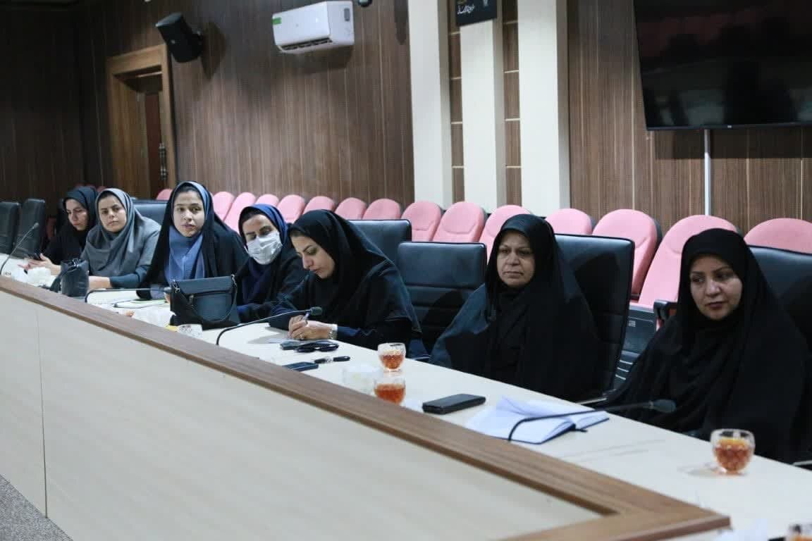 جلسه هماهنگی نمایشگاه مشاغل خانگی در بافق