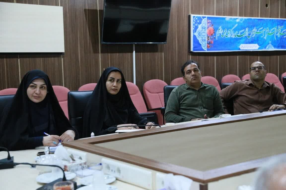 جلسه هماهنگی نمایشگاه مشاغل خانگی در بافق