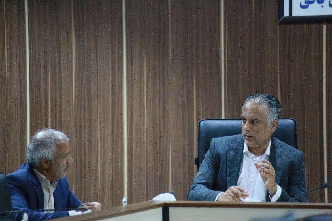 جلسه هماهنگی نمایشگاه مشاغل خانگی در بافق