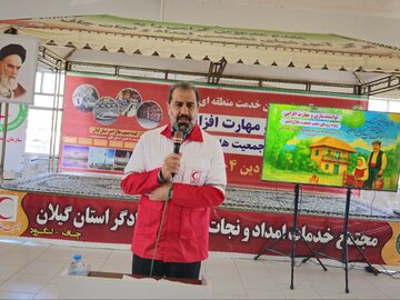 هزار نفر از داوطلبان جمعیت هلال احمر سازماندهی شدند