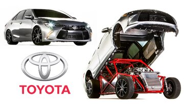 هیولای پنهان زیر ظاهر معمولی تویوتا کمری! / عکس