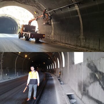 وجود ۱۶ تونل فعال به طول ۹.۵ کیلومتر در چهارمحال و بختیاری
