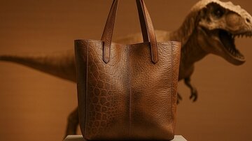 ورود دایناسورها به صنعت مد / تولید پوشاک آینده با چرم تیرکس!