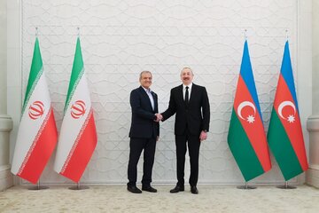 پزشکیان با کدامیک از اعضای خانواده اش به باکو رفت؟/ صالحی امیری و عراقچی هم بودند+ تصاویر