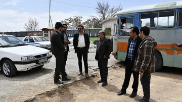 پیشرفت 65 درصدی فاز دوم پارک سوار پایانه مسافربری شهرکرد