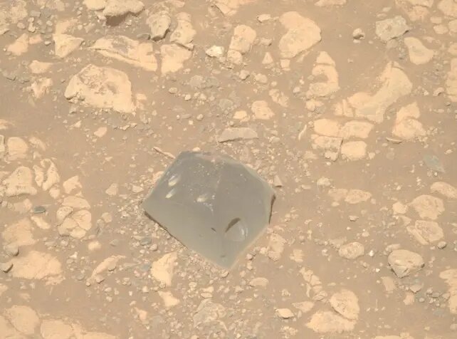 کشف جمجمه در مریخ/ عکس