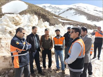 گردنه عسل‌کشان بازگشایی شد