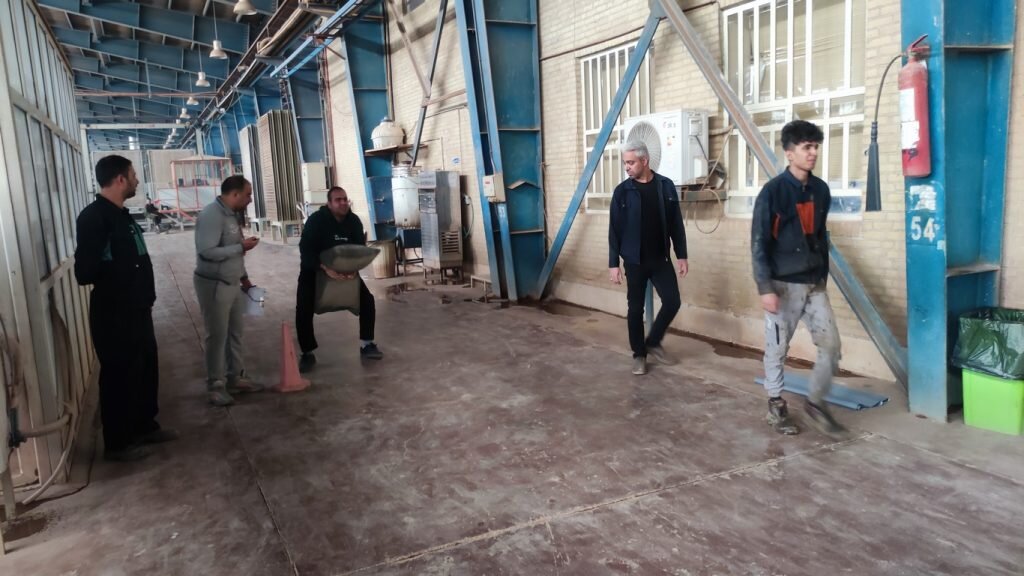 گزارش تصویری از برگزاری المپیاد ورزش کارگری در شرکت های کاشی خیام و ماهان سرام میبد