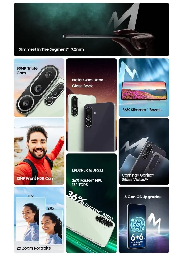 معرفی گوشی جدید سامسونگ با طراحی متفاوت / ۶ سال آپدیت نرمافزاری و تراشه اگزینوس