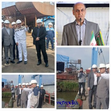 آغاز ساخت سه فروند شناور و الحاق یک شناور ناجی به ناوگان دریایی کشور در بندر انزلی