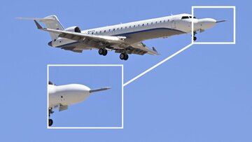 آیا آمریکا سلاح محرمانهاش را لو داد؟ /اولین تصویر واقعی از موشک AIM-۲۶۰ در آسمان نوادا