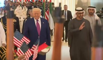 استقبال «محمد بن زاید» از «ترامپ» در ابوظبی