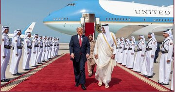 امیر قطر در دیدار با ترامپ: همه ما خواهان برقراری صلح هستیم