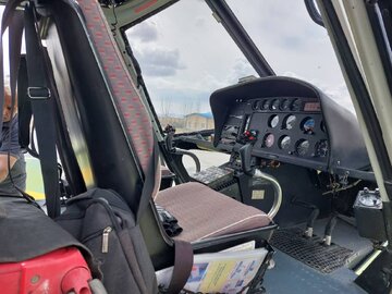 انتقال هوایی کودک دچار سوختگی از کوهرنگ به شهرکرد