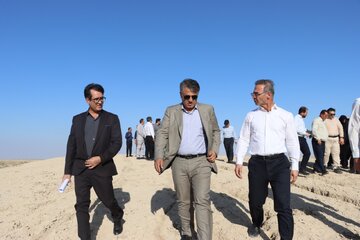 بازدید مدیرکل امور شهری استانداری خوزستان از سایت پسماند ماهشهر