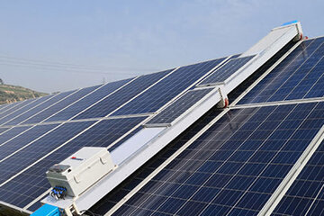 تامین ۱۳۰کیلووات ساعت برق ساختمان های اداری شرکت گاز کردستان از طریق پنل های خورشیدی