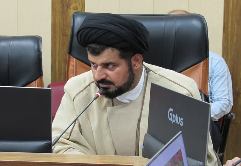 حضور امام جمعه سمان در نشست هماندیشی با اساتید دانشگاه ملی مهارت