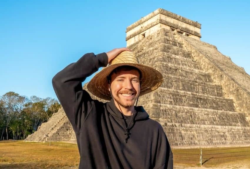 حضور پرحاشیه مستربیست در معابد مکزیک /دولت مکزیک به دنبال غرامت!