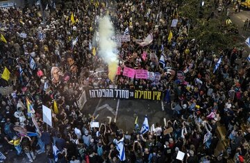 خانوادههای اسرای صهیونیست: نتانیاهو «فرشته مرگ» است