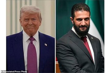 دیدار ترامپ و جولانی پشت درهای بسته/ اردوغان هم با ویدئو کنفرانس به جلسه پیوست