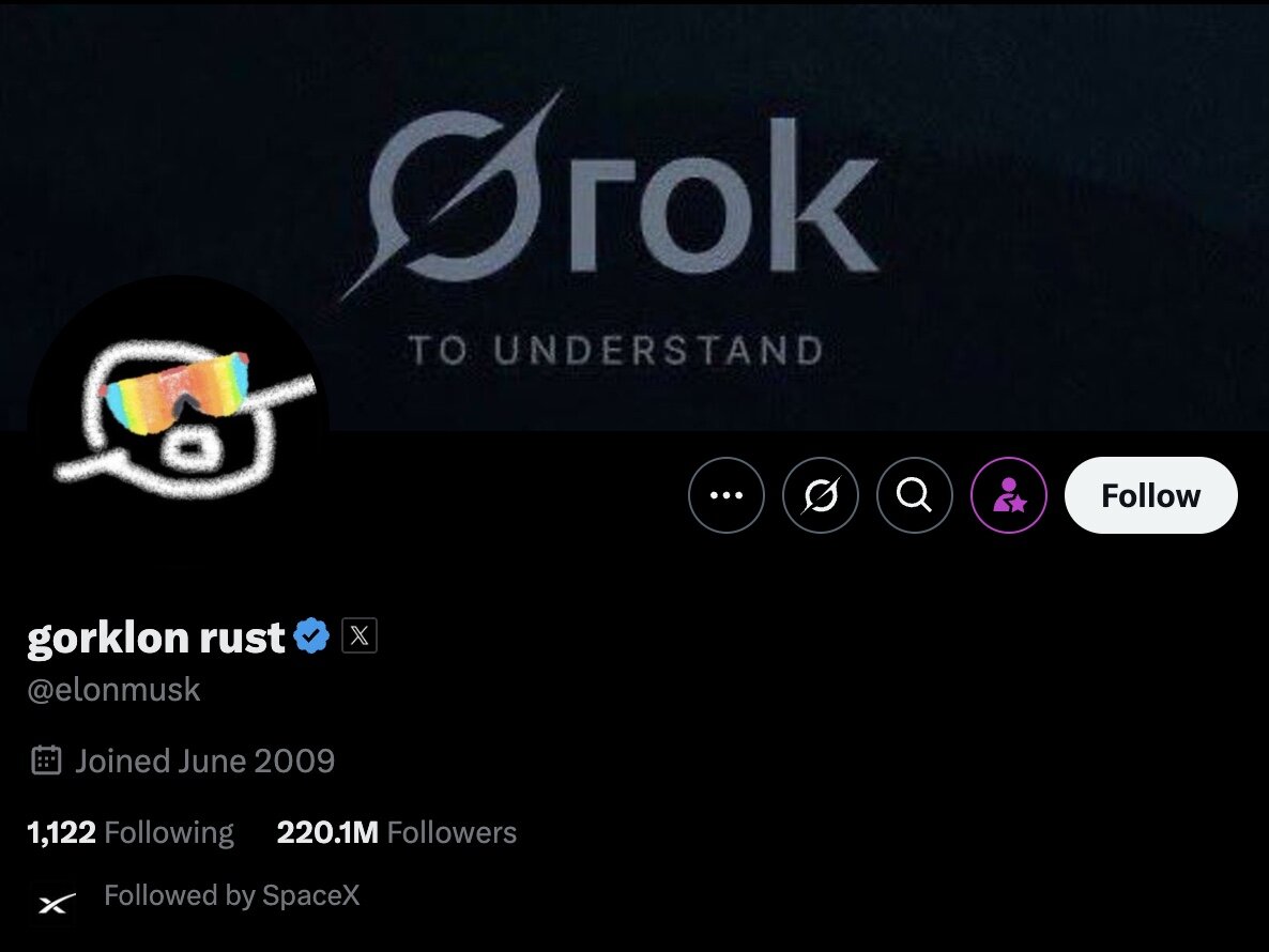 راز پنهان پشت نام تازه ایلان ماسک / «Gorklon Rust» چه معنایی میدهد؟