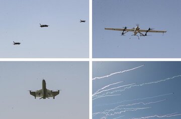 رونمایی از سه سامانه پهپادی جدید/ معرفی تجهیزات جدید نیروی زمینی ارتش برای خضور در نبردها