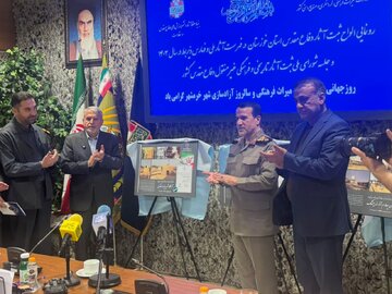 رونمایی از ۱۲ لوح ثبت آثار دفاع مقدس خوزستان همزمان با سالروز آزادسازی خرمشهر
