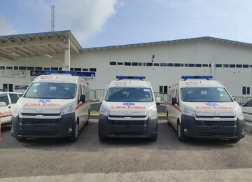 سه دستگاه آمبولانس به ناوگان اورژانس گیلان اضافه شد