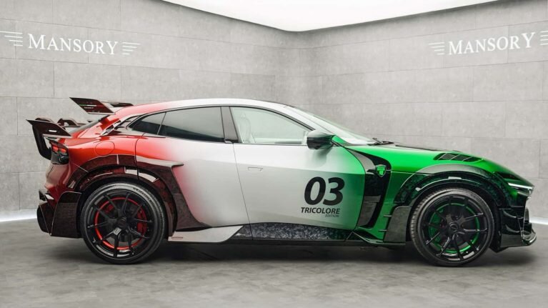 شاسی بلند فراری، زشتترین خودروی تیونینگ منصوری! / عکس