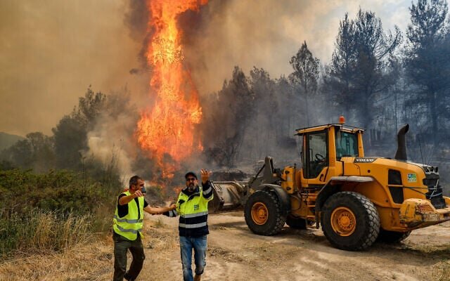 علل آتشسوزی تپههای مشرف به بیتالمقدس چه بود؟/رویکرد رسانههای اسرائیل: خرابکاری بود
