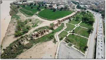 قول مساعد نماینده خبرگان رهبری برای مرمت پل بند تاریخی شادروان شوشتر