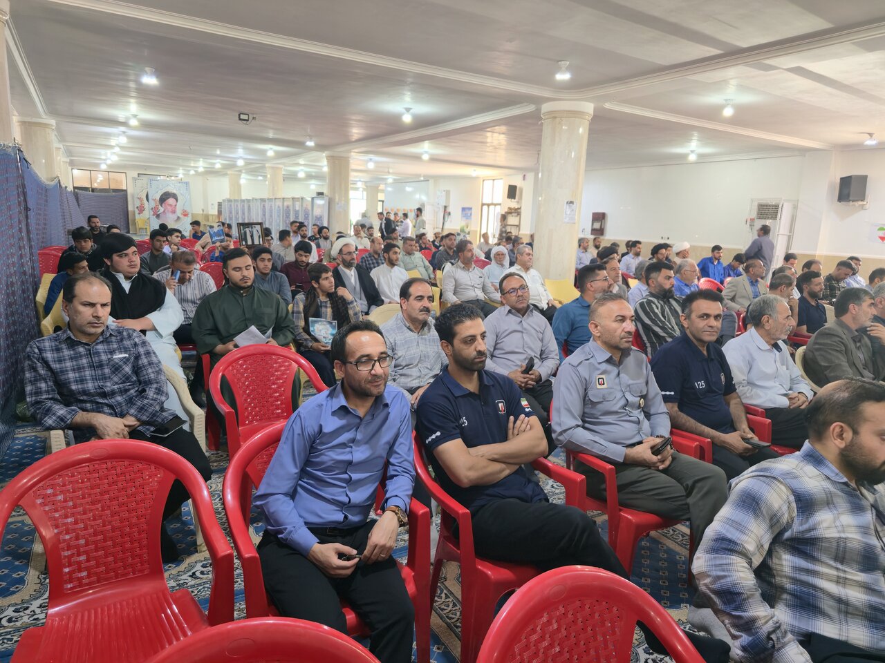 مراسم بزرگداشت آیتالله رئیسی با حضور آیتالله حیدری در حرم دانیال نبی (ع) برگزار شد