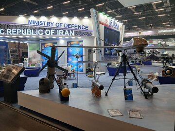 نمایش بیش از ۵۰ دستاورد دفاعی ایران در نمایشگاه بینالمللی نظامی بلاروس/ کدام مقام وزارت دفاع در نمایشگاه حضور دارد؟+عکس